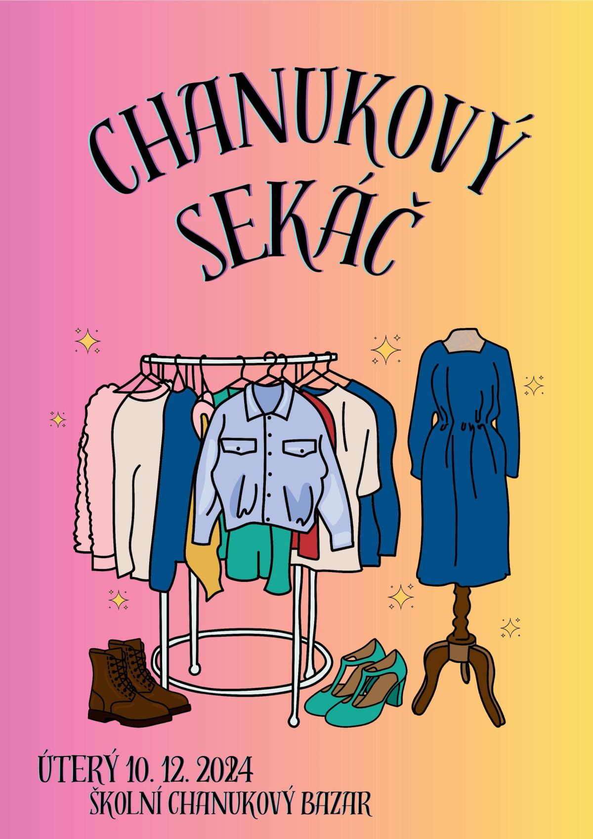 Sekáč na předchanukovém bazaru