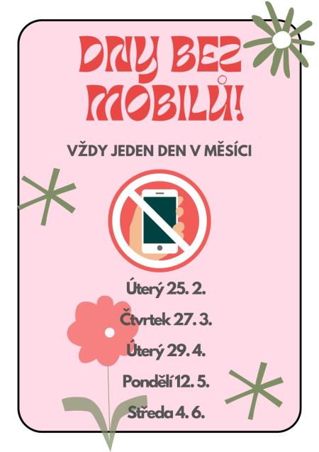Den bez mobilů (data)