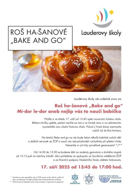 Roš ha-šanové „BAKE AND GO“