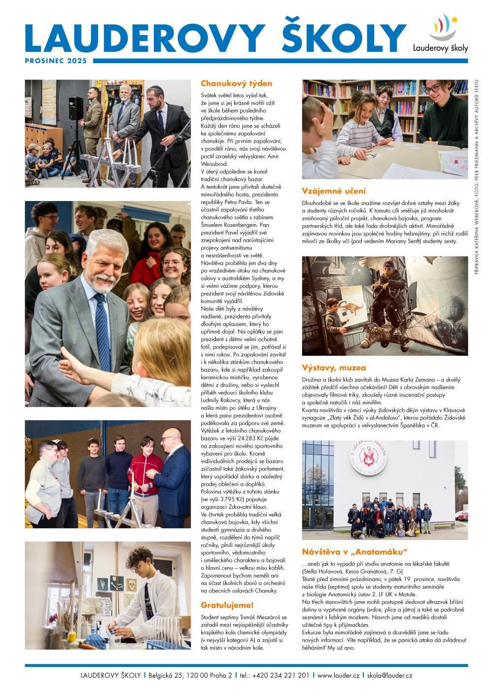 Prosincová nástěnka