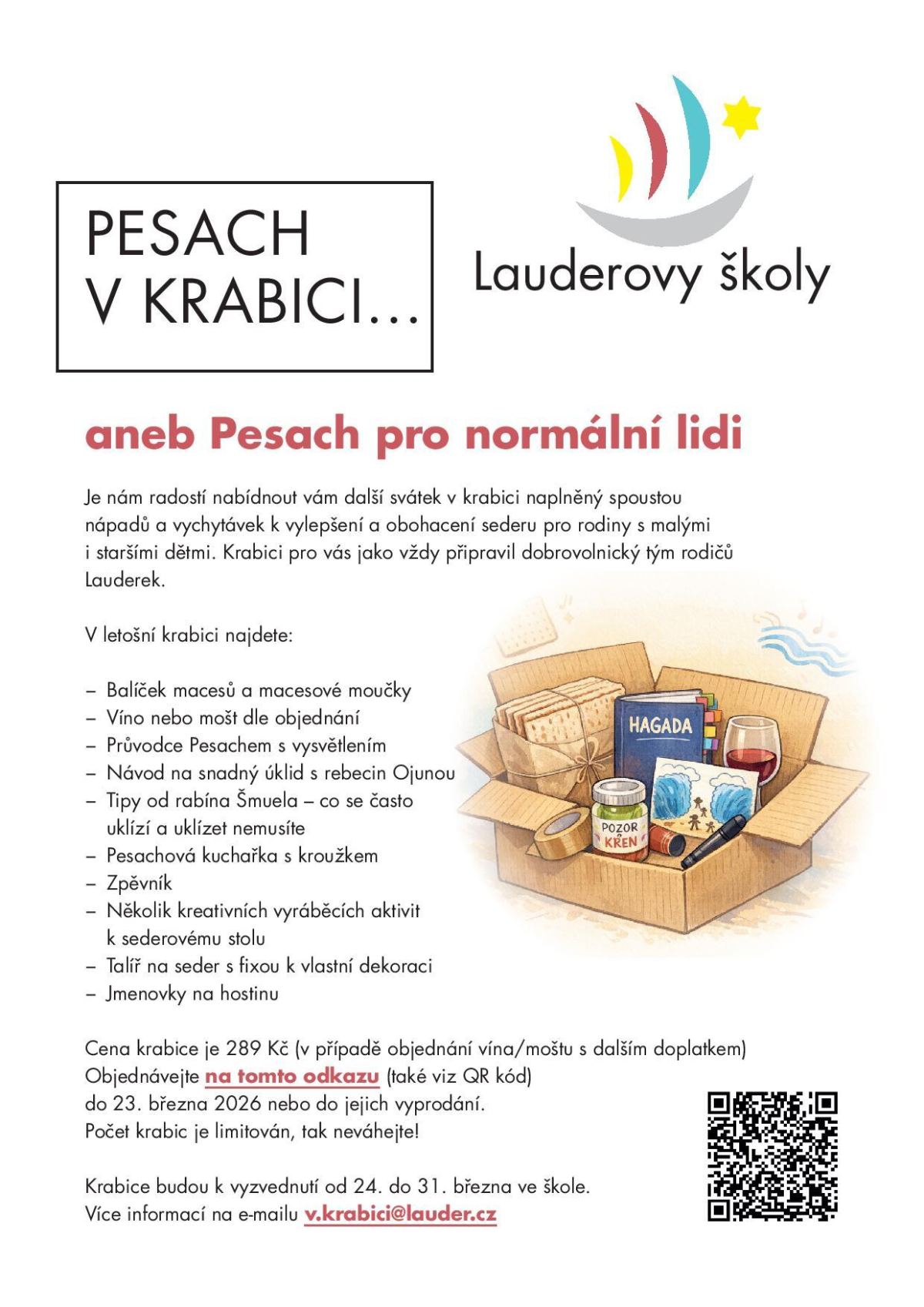 PESACH v krabici…
