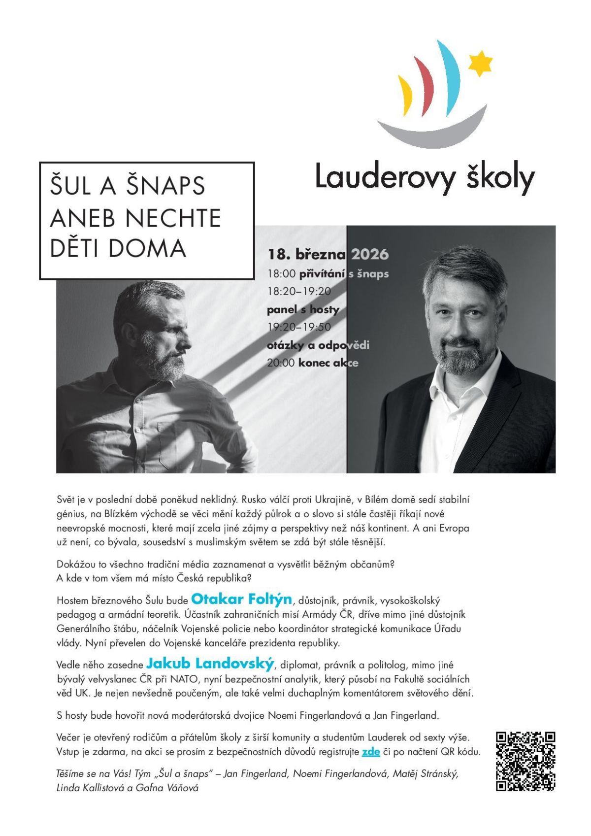 Šul a šnaps aneb Nechte děti doma