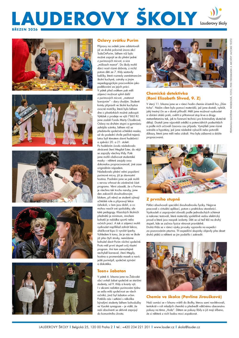 Březnová nástěnka