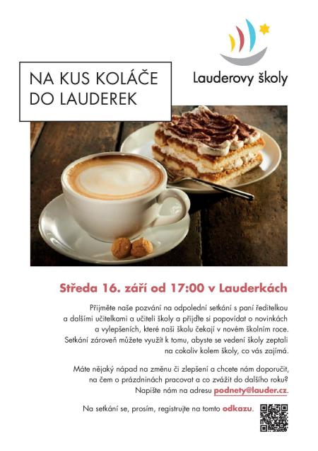 Na kus koláče do Lauderek